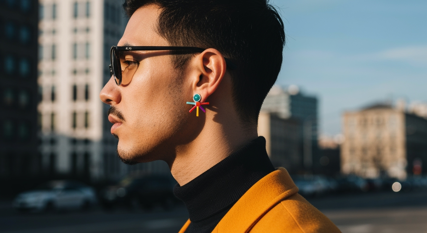 Co oznacza kolczyk w lewym uchu u mężczyzn? 2