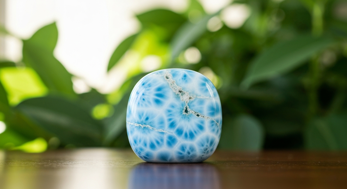 Larimar - właściwości, symbolika i znaczenie tego kamienia 2
